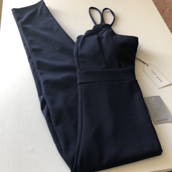 Max + Ash Spaghetti Strap Jumpsuit (Size Small) NWT - Picture 13 of 13